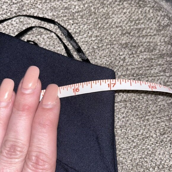 Felicity & Coco Jenny Navy Blue Sleeveless High Neck Halter Bodycon Dress XL - Picture 10 of 11